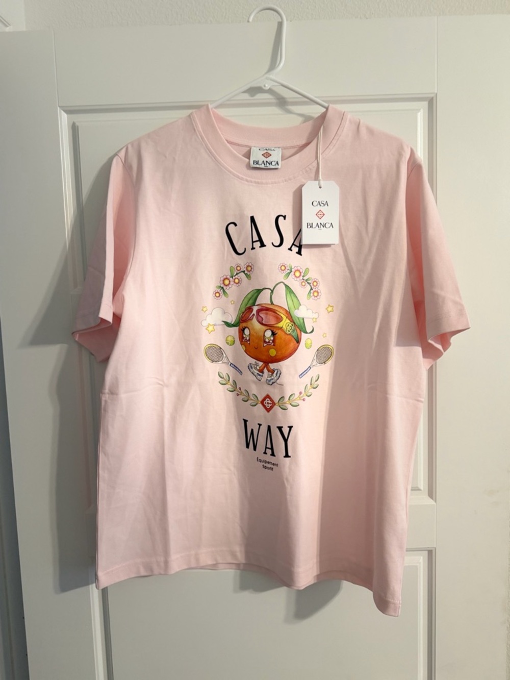 Blanca Casa Way Pink Graphic Tee - Short Sleeve - Picture 2 of 2